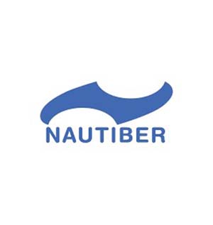 Logótipo de Nautiber Estaleiros Navais do Guadiana